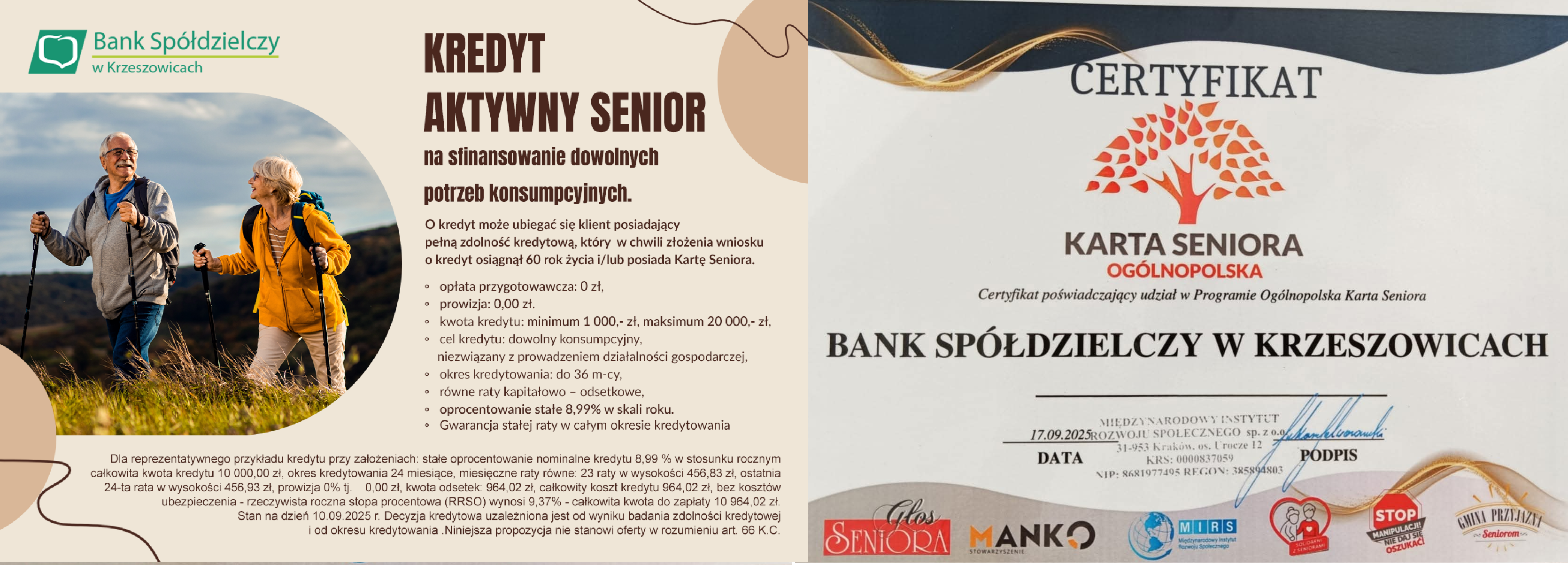 Kr aktywny senior cert